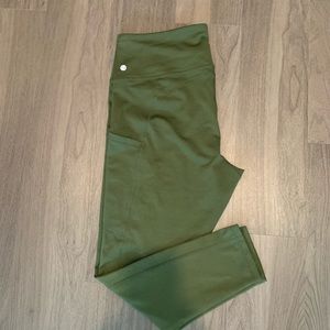 Z Zella XL Olive Green Leggings